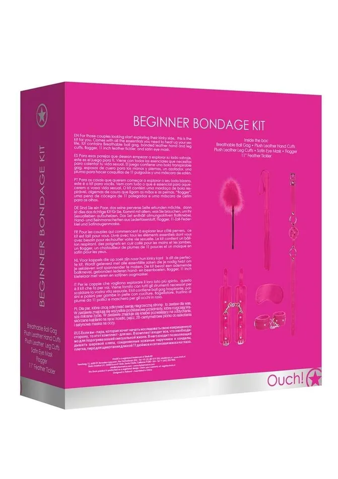 Ouch Couples Ouch Kits Beginners Bondage Kit