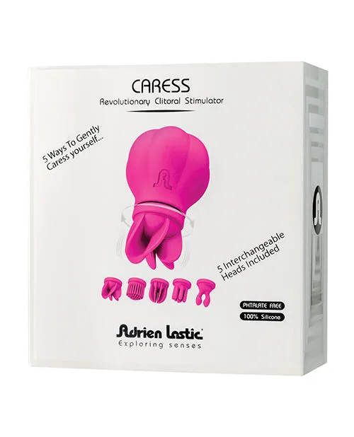 Adrien Lastic Female Sex Toys Caress Rechargeable Silicone Clitoral Stimulator Pink