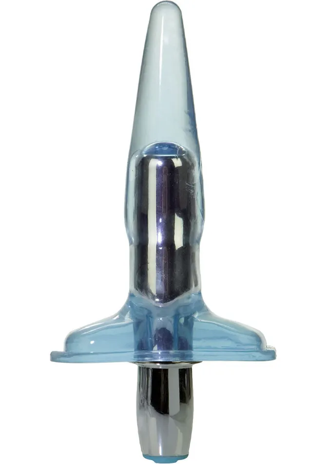 Anal Anal Vibrating High Intensity Butt Plug Blue Anal Anal Vibrating High Intensity Butt Plug Blue