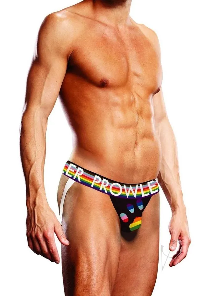 Anal Prowler Prowler Black Oversized Paw Jock Medium BlackRainbow Anal Prowler Prowler Black Oversized Paw Jock Medium BlackRainbow