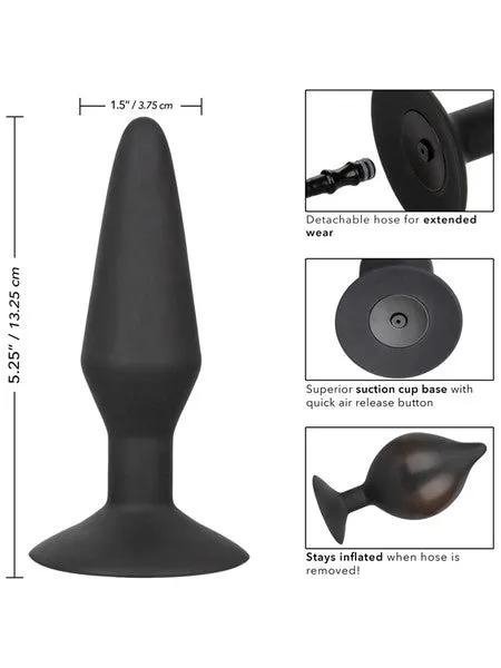 CalExotics Male Sex Toys Large Silicone Inflatable Plug