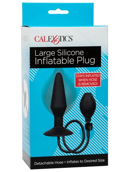 CalExotics Male Sex Toys Large Silicone Inflatable Plug