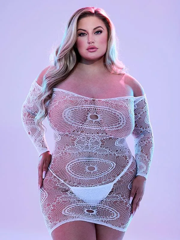 Lapdance Lingerie Female Sex Toys Lapdance Glow In The Dark Mini Dress with Off the Shoulder Sleeves Q Lapdance Lingerie Female Sex Toys Lapdance Glow In The Dark Mini Dress with Off the Shoulder Sleeves Q