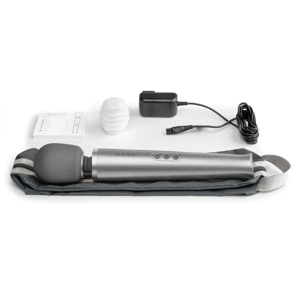 Le Wand Vibrators Le Wand Grey Rechargeable Massager Le Wand Vibrators Le Wand Grey Rechargeable Massager