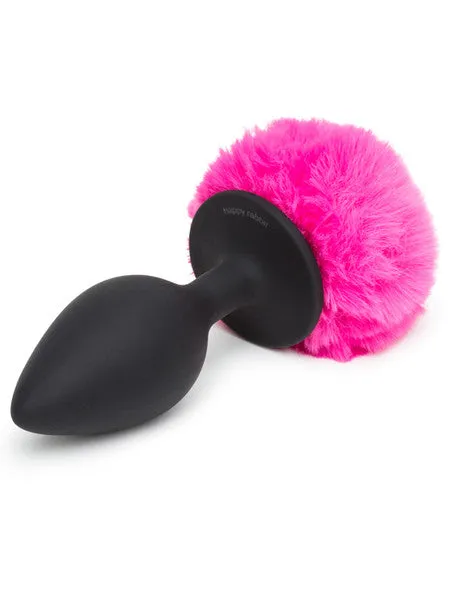 Lovehoney Anal Happy Rabbit Non Vibrating Butt Plug Large BlackPink