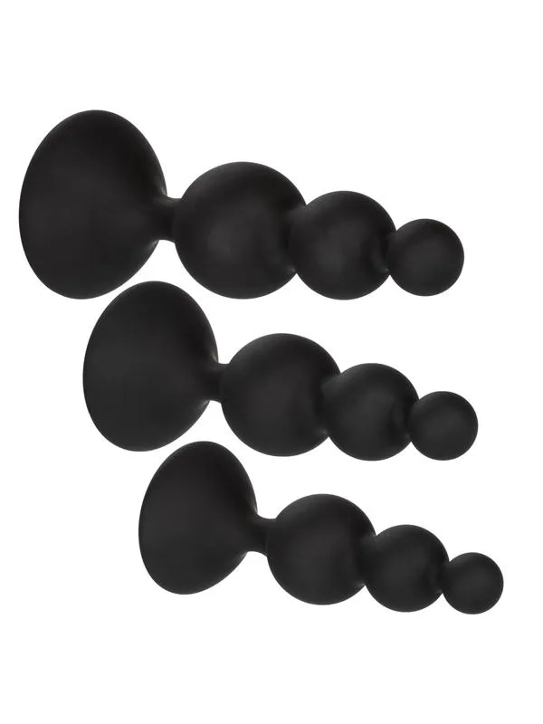 Silicone Beaded Anal Kit CalExotics Anal Silicone Beaded Anal Kit CalExotics Anal