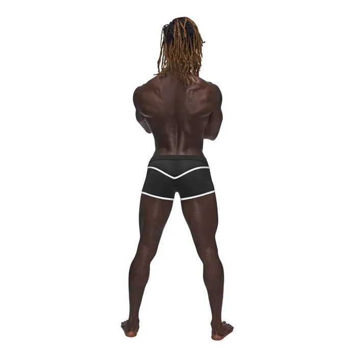 Anal Male Power Male Power Sport Mesh Mini Short Black