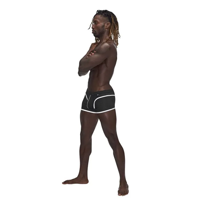 Anal Male Power Male Power Sport Mesh Mini Short Black