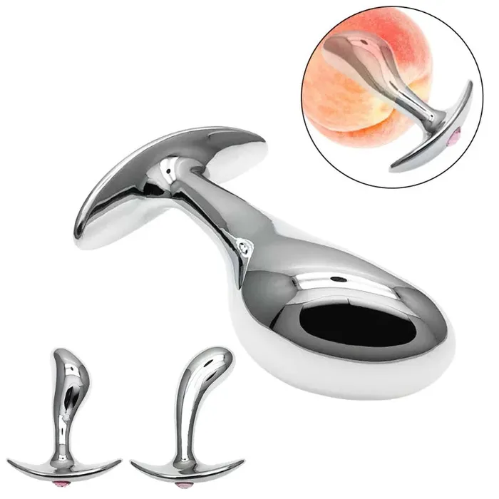 Male Sex Toys PlugLust Stainless Steel Anal Plug Prostate Massage
