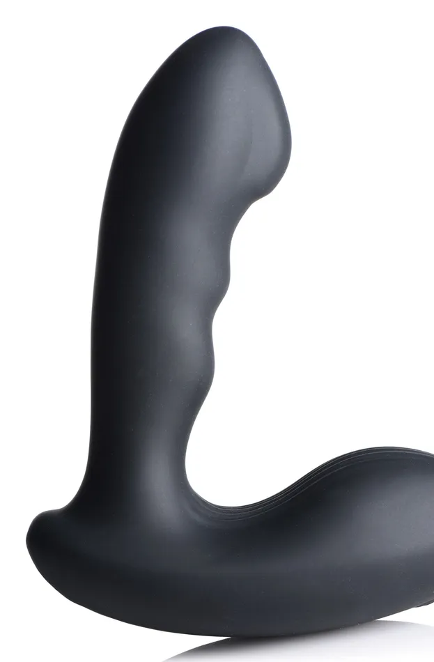Male Sex Toys XR Brands 7X PStrap Milking and Vibrating Prostate Stimulator with Cock and Ball Harness