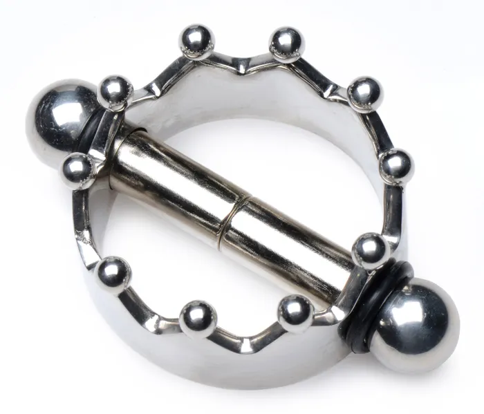 Nipple Clitoral Toys Crowned Magentic Nipple Clamps XR Brands