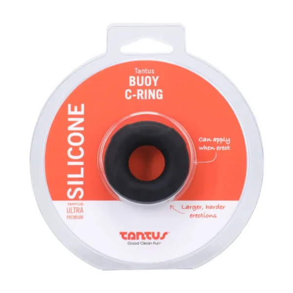 One Stop Adult Shop Male Sex Toys Buoy CRing Small Onyx