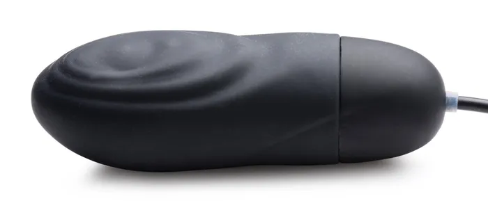 XR Brands Female Sex Toys 7X Pulsing Rechargeable Silicone Vibrator Black
